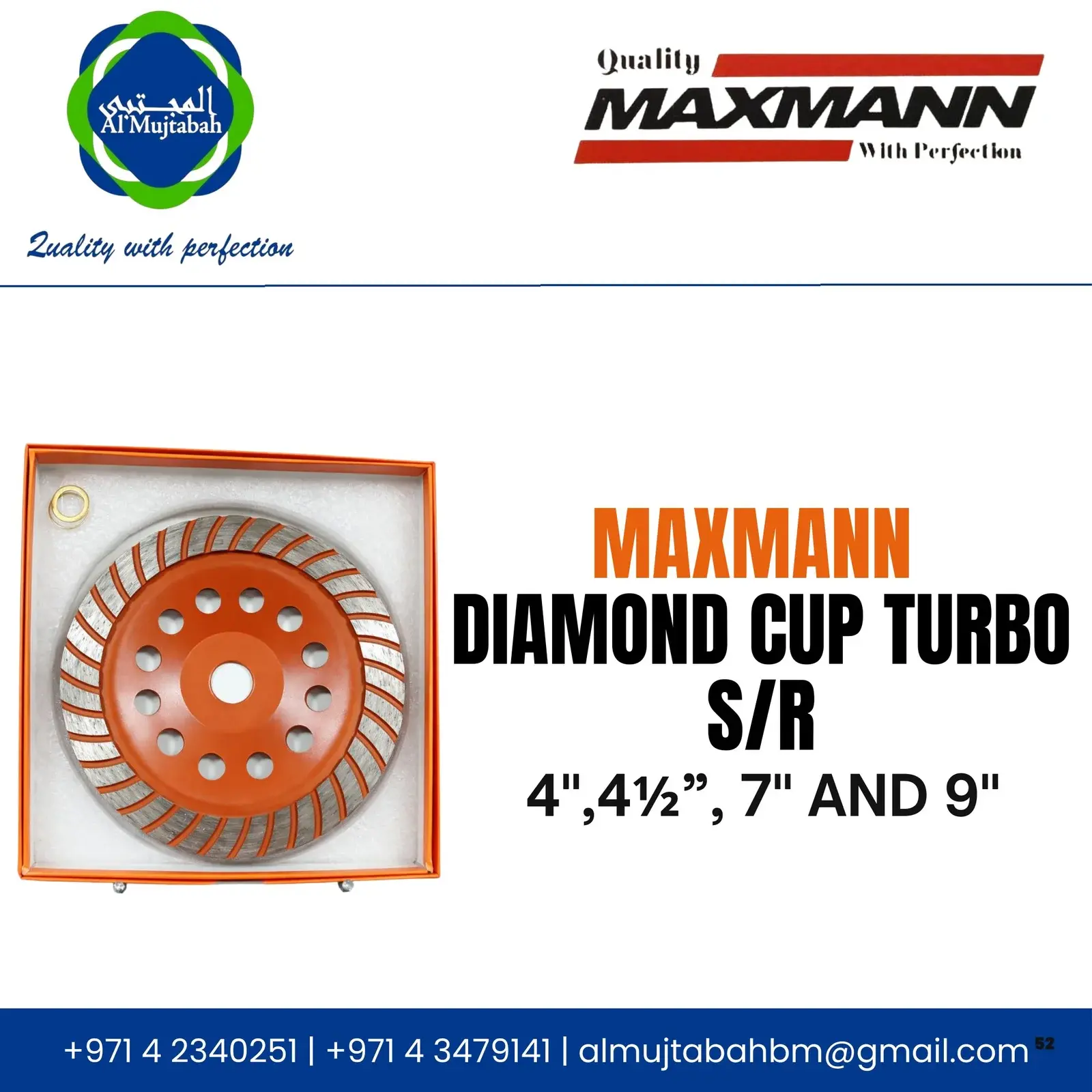 Diamond Cup Wheel — Turbo S/R