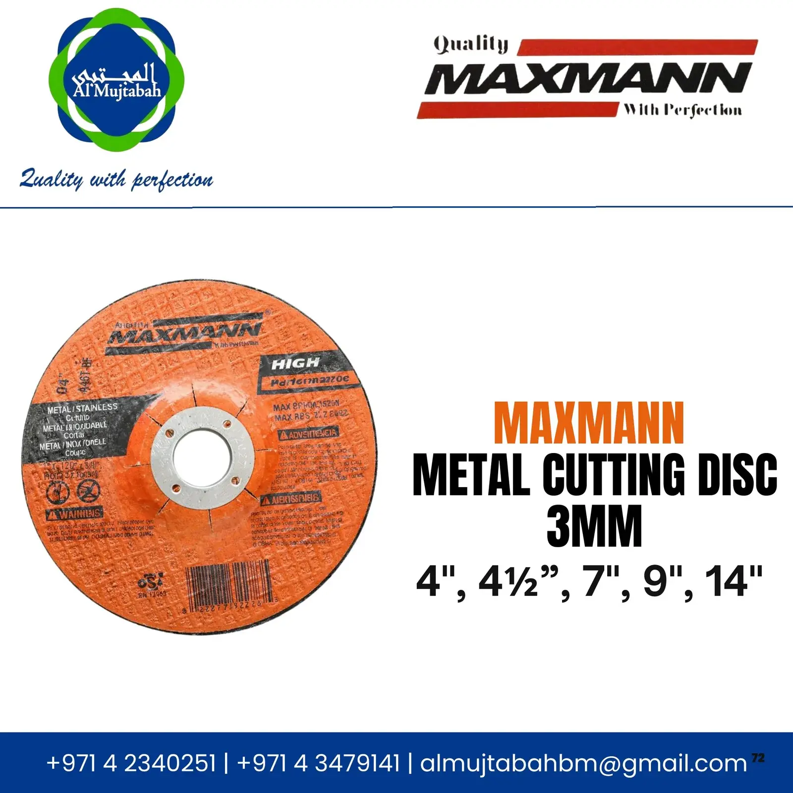 Metal Cutting Disc