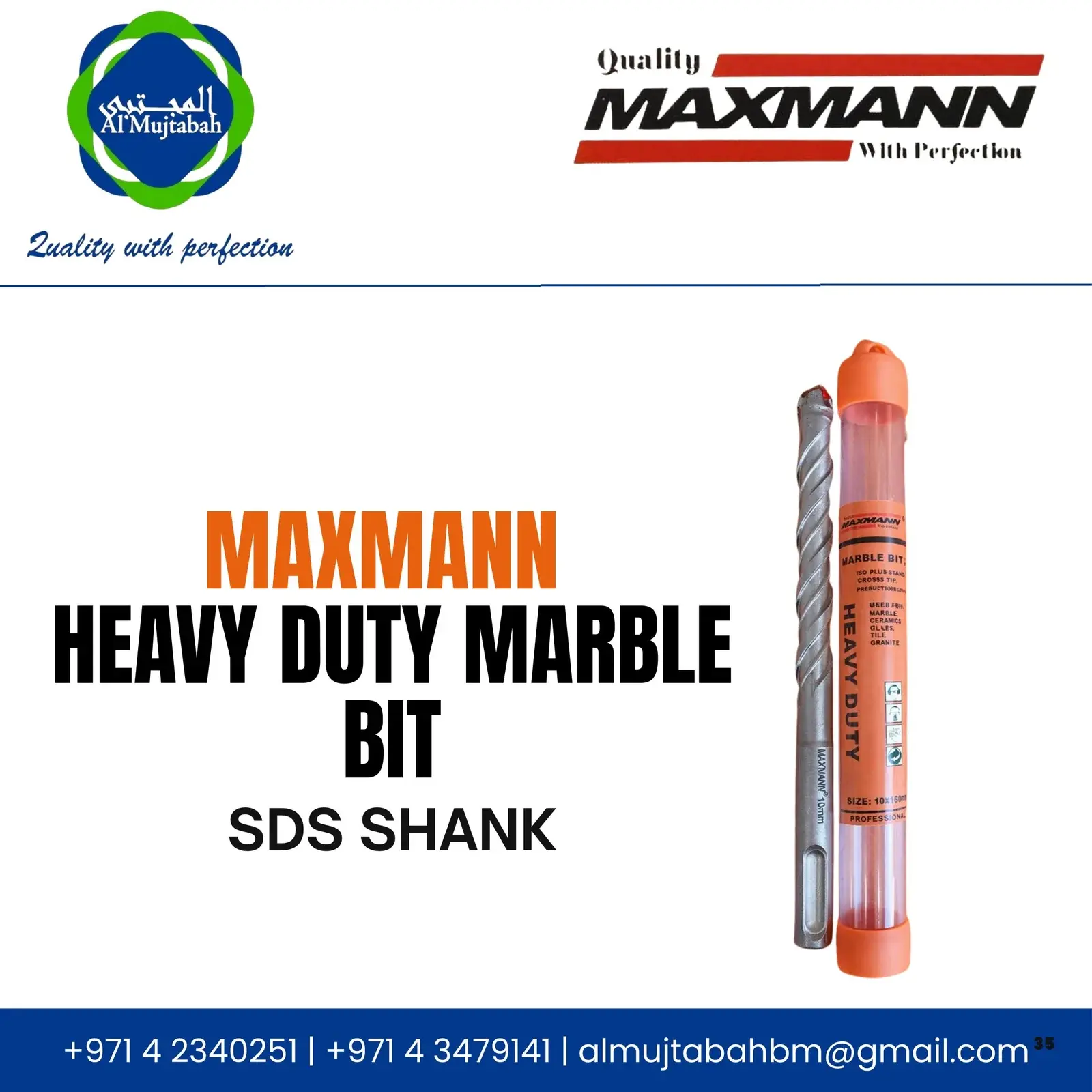 Heavy-Duty Marble Bit